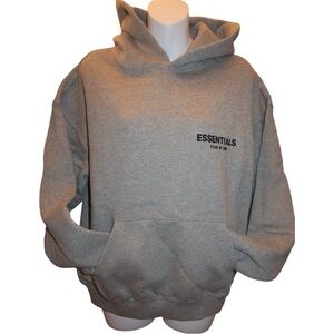 NWT Dark Oatmeal ESSENTIALS hoodie | XXS